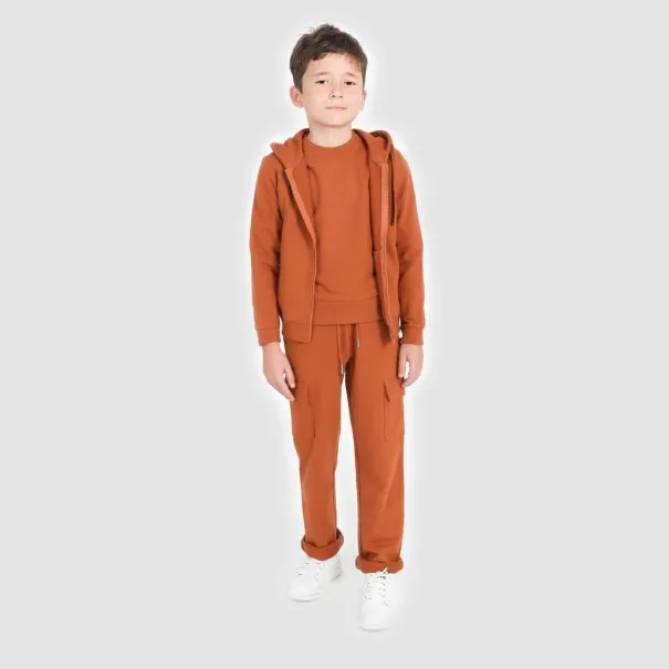 Jogger garçon avec poches cargo et revers - KONTAKT