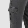 Jogger homme avec poches cargo délavé - KONTAKT
