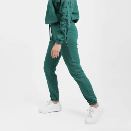 Jogger slim femme en molleton - KONTAKT