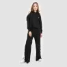 Jogger wide leg femme avec boutons pression - KONTAKT