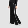Jogger wide leg femme avec boutons pression - KONTAKT