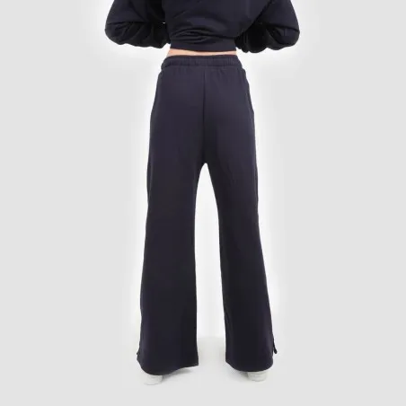 Jogger wide leg femme avec boutons pression - KONTAKT