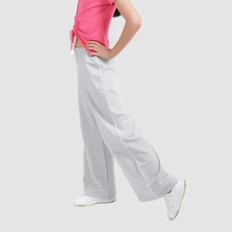 Jogger wide leg fille avec piping - KONTAKT