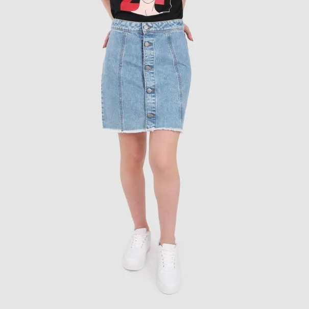Jupe femme courte en jeans - KONTAKT