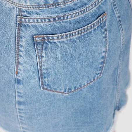 Jupe femme courte en jeans - KONTAKT