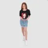 Jupe femme courte en jeans - KONTAKT