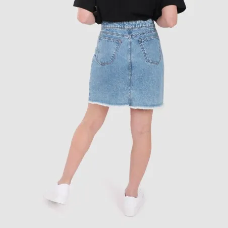 Jupe femme courte en jeans - KONTAKT