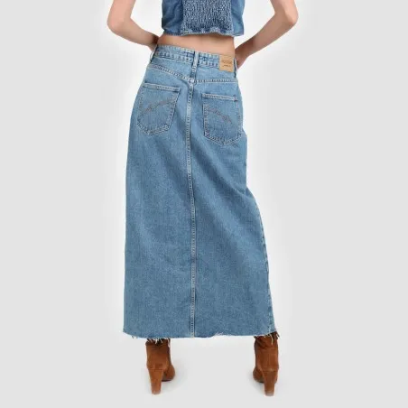 Jupe maxi femme en jeans - MAHA - KONTAKT