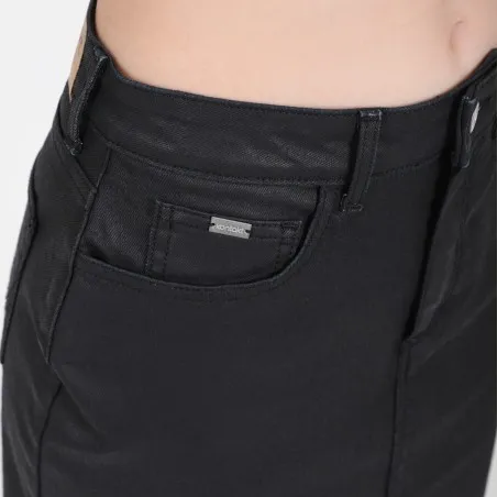 Jupe midi femme effet cuir- MIRA - KONTAKT