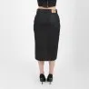 Jupe midi femme effet cuir- MIRA - KONTAKT
