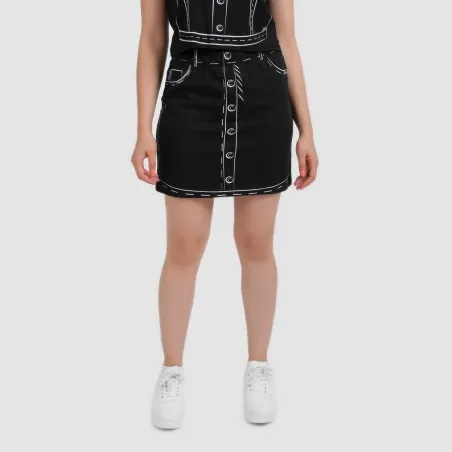 Jupe mini femme CROQUIS DENIM - KONTAKT