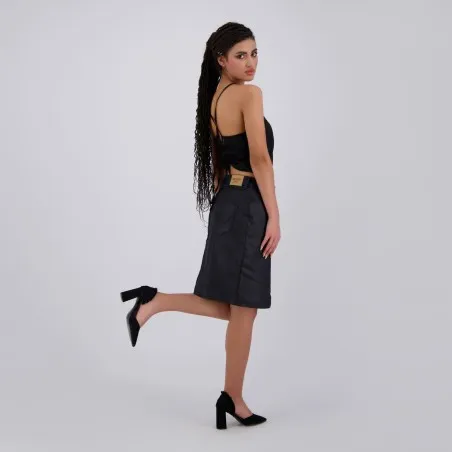 Jupe mini femme effet cuir- MIRA - KONTAKT