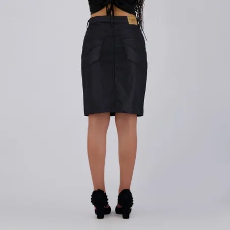 Jupe mini femme effet cuir- MIRA - KONTAKT