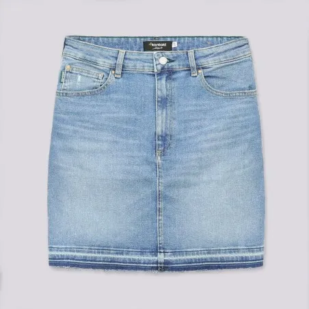 Jupe mini femme en jeans- MINA - KONTAKT
