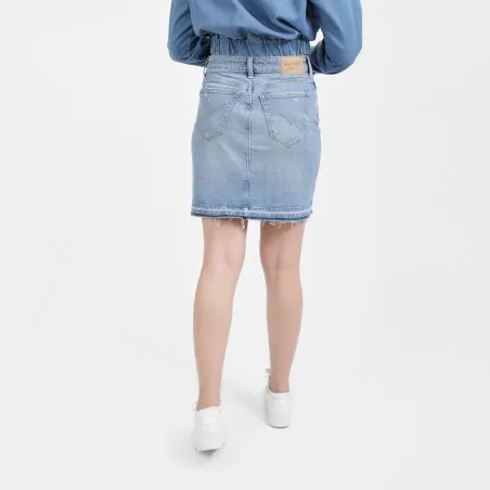 Jupe mini femme en jeans- MINA - KONTAKT