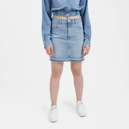 Jupe mini femme en jeans- MINA - KONTAKT