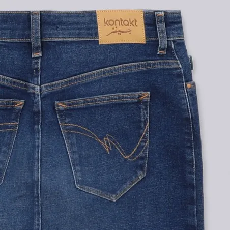 Jupe mini femme en jeans- MINA - KONTAKT