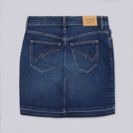 Jupe mini femme en jeans- MINA - KONTAKT