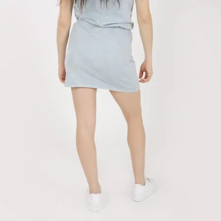 Jupe courte femme en molleton random bleach - KONTAKT