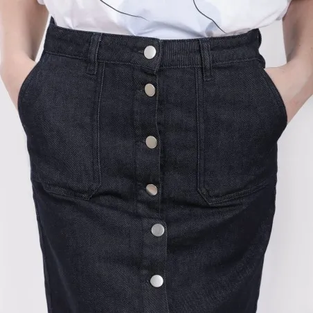 Jupe femme boutonnée au devant - KONTAKT