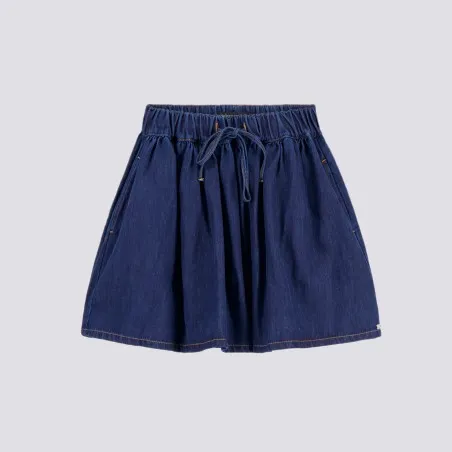Jupe mini fluide femme en jeans - TALINE - KONTAKT