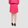 Jupe tailleur femme avec fentes côté en chaine et trame - KONTAKT