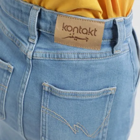 Jupe workwear fille en jeans - KONTAKT