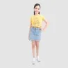Jupe workwear fille en jeans - KONTAKT