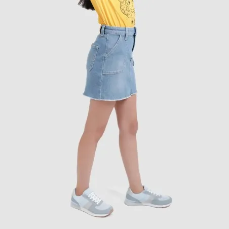 Jupe workwear fille en jeans - KONTAKT