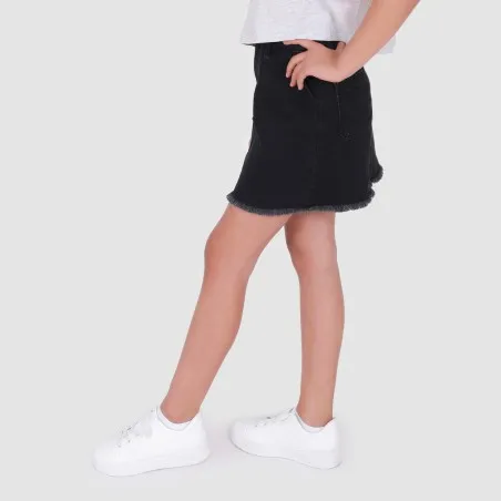 Jupe workwear fille en jeans - KONTAKT