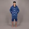 Kachabya unisexe en jeans UPCYCLING METHODS - TUNIS FASHION WEEK 2024 - KONTAKT