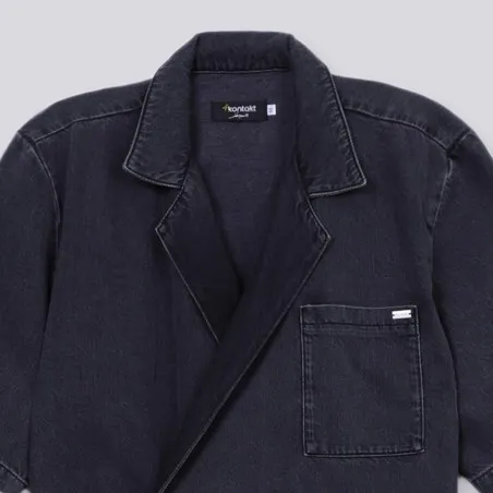 Kimono homme en jeans -KIMO - KONTAKT