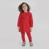 Legging côtelé bébé avec cordon décoratif - KONTAKT