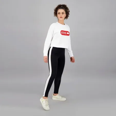 Legging femme avec bande coté - KONTAKT