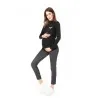 Legging femme enceinte taille haute effet denim - KONTAKT