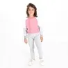 Legging fille avec bande coté contrasté - KONTAKT
