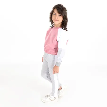 Legging fille avec bande coté contrasté - KONTAKT