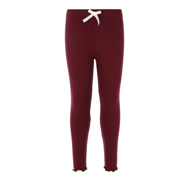 Legging fille côtelé bord franc - KONTAKT