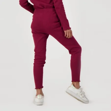 Legging fille côtelé bord franc - KONTAKT