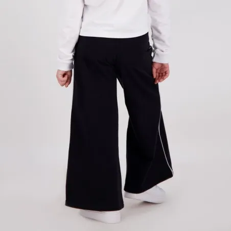 Jogger wide leg fille avec piping - KONTAKT