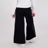 Jogger wide leg fille avec piping - KONTAKT