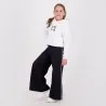 Jogger wide leg fille avec piping - KONTAKT