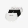 Lot de 3 Hipster femme en coton - KONTAKT