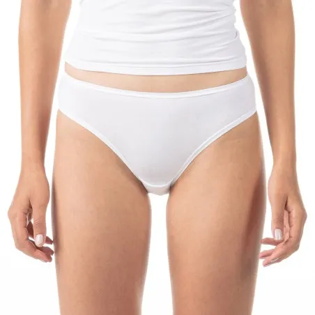 Lot de 3 slips femme en coton stretch - KONTAKT
