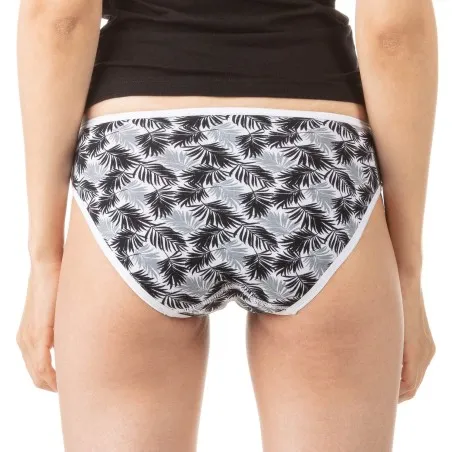 Lot de 3 slips femme en coton stretch - KONTAKT