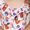 Maillot de bain bébé avec volant imprimé FLEUR - KONTAKT