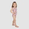 Maillot de bain bébé avec volant imprimé FLEUR - KONTAKT