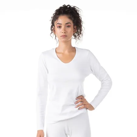 Maillot de corps thermique femme en maille interlock - KONTAKT