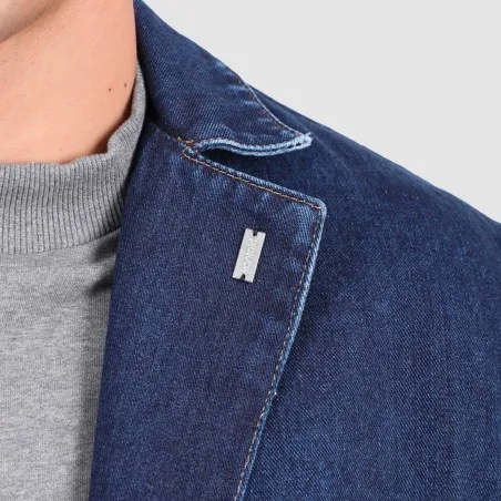 Manteau unisexe en jeans- MALEK - KONTAKT