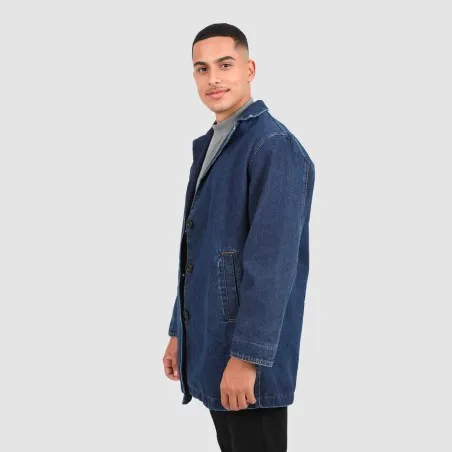 Manteau unisexe en jeans- MALEK - KONTAKT